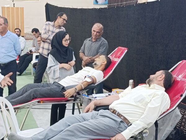 استقبال چشمگیر فراشبندی‌ها از اهدای خون؛ ۱۲۰ واحد خونی در یک روز جمع‌آوری شد