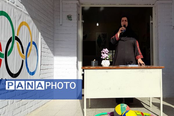 افتتاح المپیاد ورزشی در مدرسه زکیه صباشهر