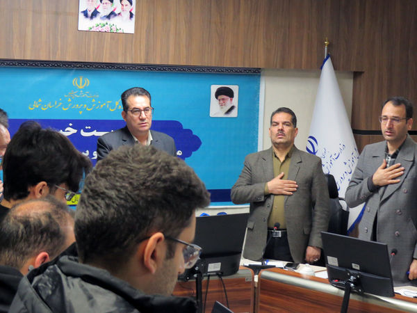 نشست خبری مدیرکل آموزش و پرورش خراسان شمالی با اصحاب خبر و رسانه 