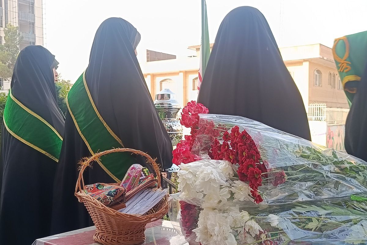 پیچیدن عطر رضوی در مدرسه شاهد مرضیه