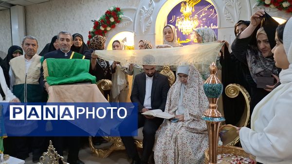 تجلی عشق ۵۵ زوج اصفهانی در سالروز ازدواج حضرت علی (ع ) و حضرت فاطمه زهرا (س)