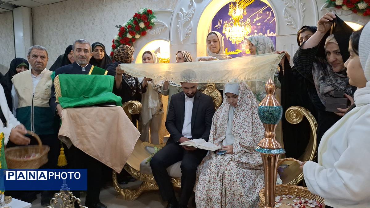 تجلی عشق ۵۵ زوج اصفهانی در سالروز ازدواج حضرت علی (ع ) و حضرت فاطمه زهرا (س)