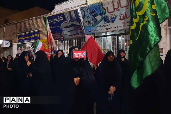 حضور حماسی مردم گرمه خیابان‌ برای دفاع از کشور