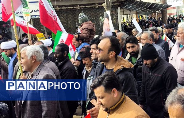 راهپیمایی۲۲ بهمن  شهرستان مانه 