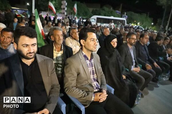 اجتماع بزرگ مقاومت تا فتح در شام میلاد با سعادت حضرت امام رضا (ع) درابرکوه
