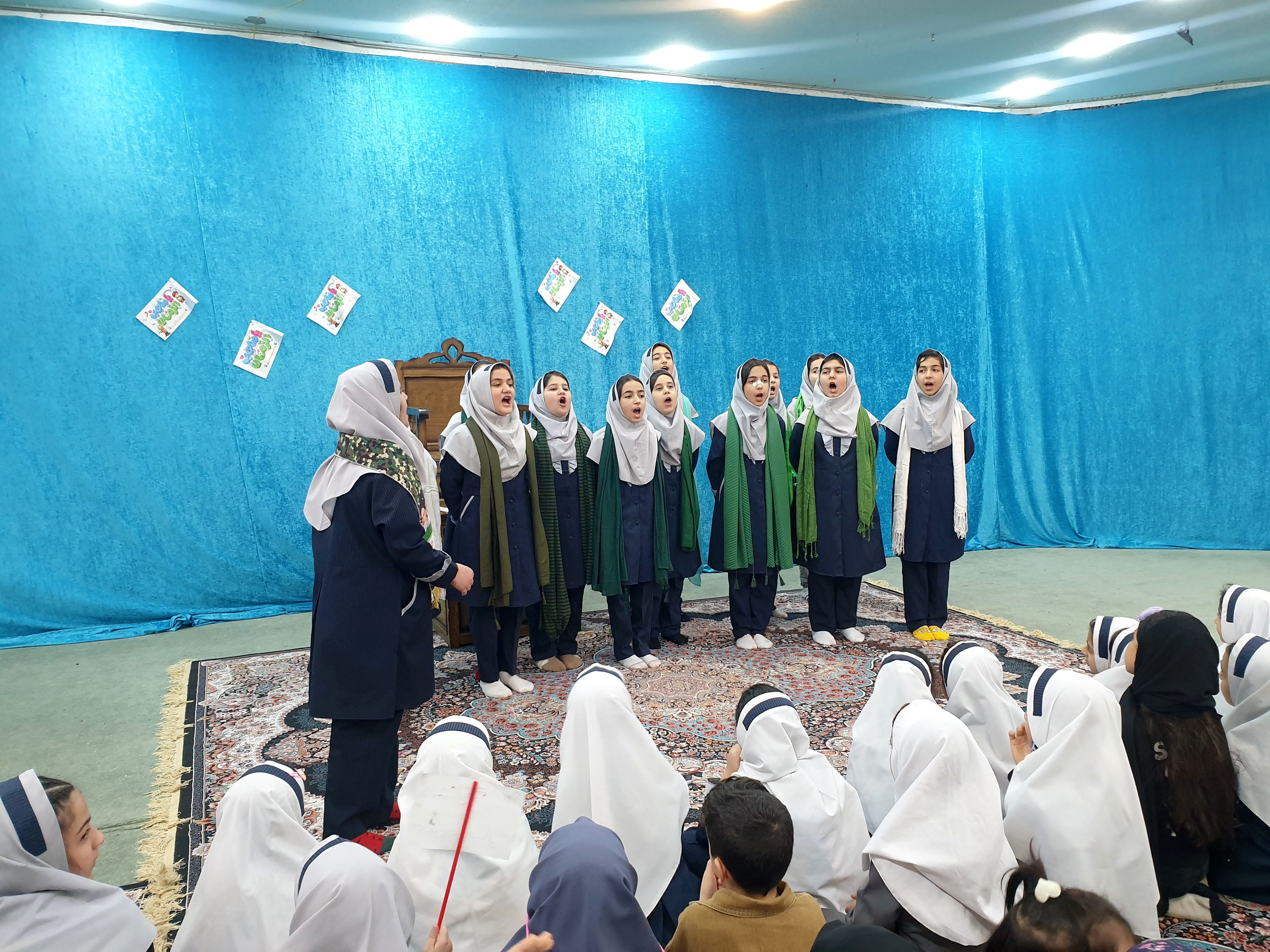 جشن نیمه شعبان در زیارتگاه نور الشهدا پردیس