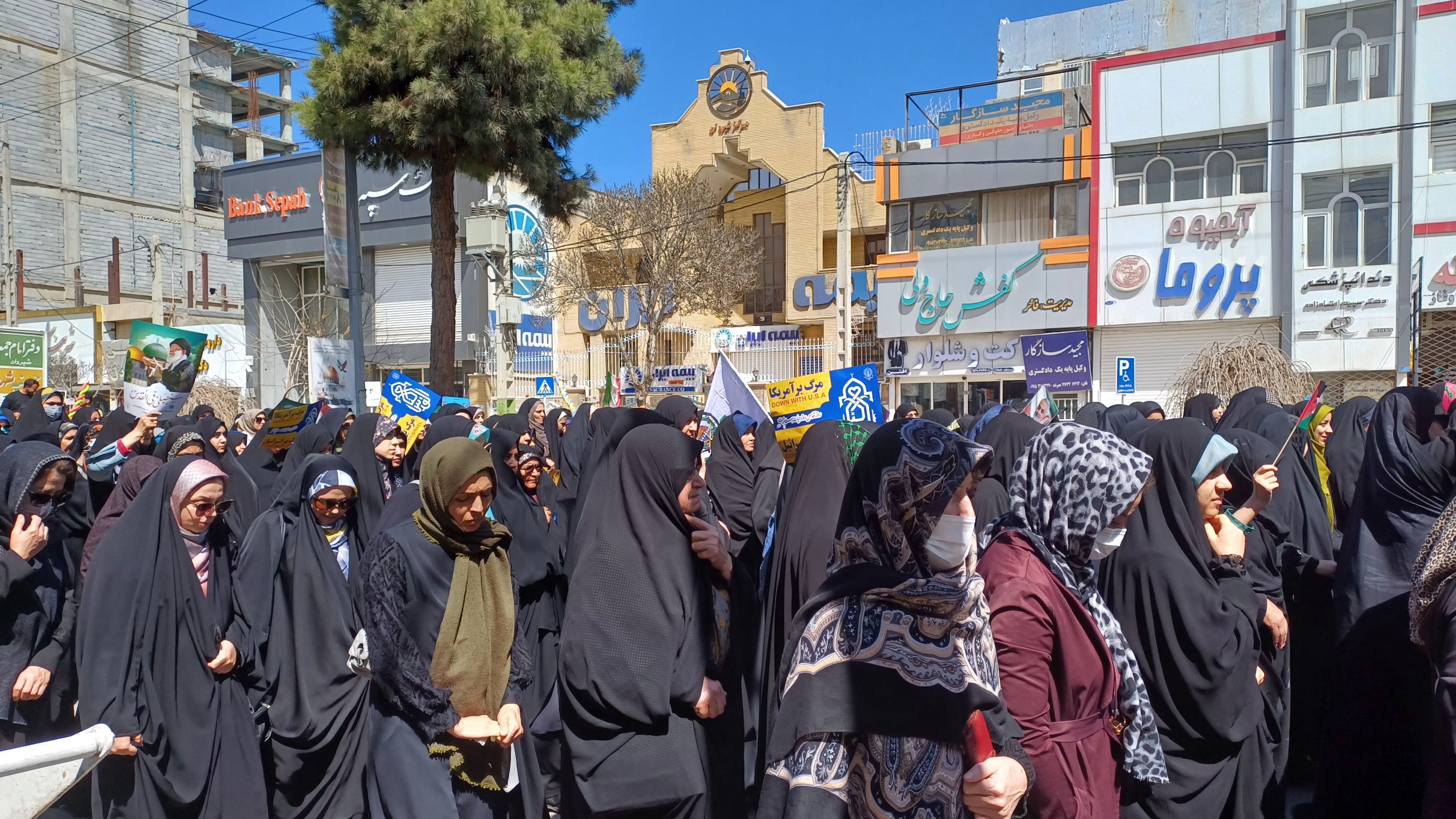 راهپیمایی روز جهانی قدس در شیروان