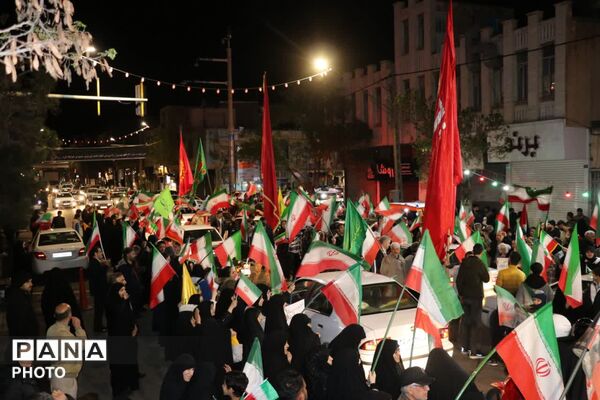 هفتاد و سومین روز تجمعات شبانه مردم زنجان در حمایت از کشور