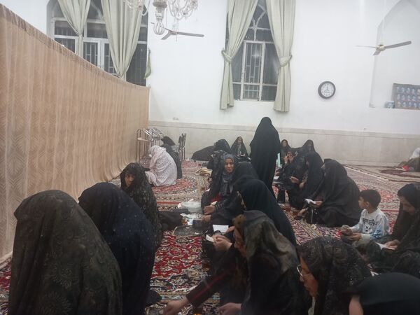 مراسم پرفیض نماز جماعت و دعای کمیل در روستای مهدی آباد خلیل آباد 