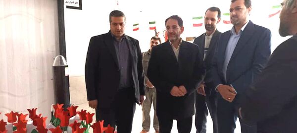 افتتاح نمازخانه، سایت و کتابخانه مدرسه دانشمند منطقه پردیس در دهه فجر