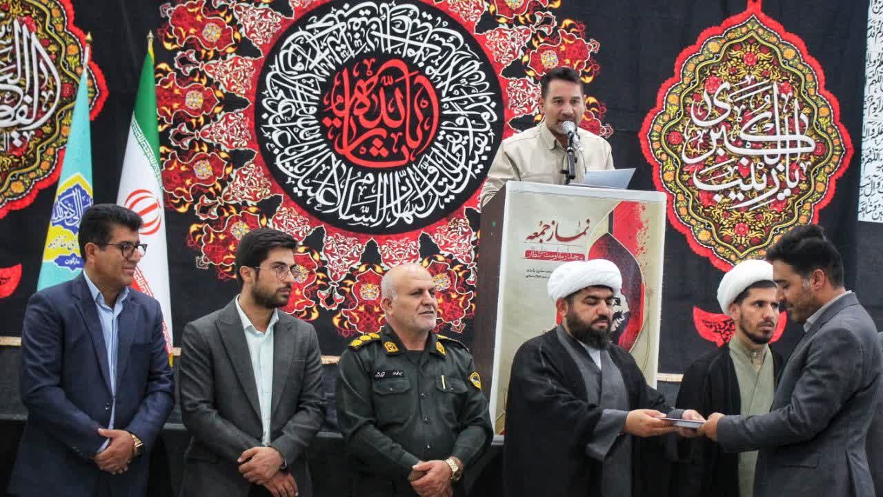 نماز جمعه مارگون، میعادگاه ولایتمداری و قدردانی از خادمان قرارگاه ایمان و بصیرت 