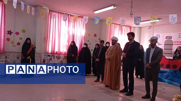 افتتاح مدرسه انقلاب در دبیرستان فاطمه الزهرا آشخانه