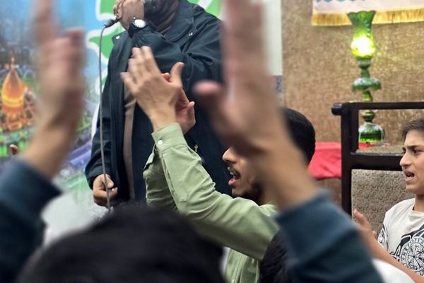 جشن نیمه شعبان در مسجد امام حسن مجتبی(ع) رباط‌کریم