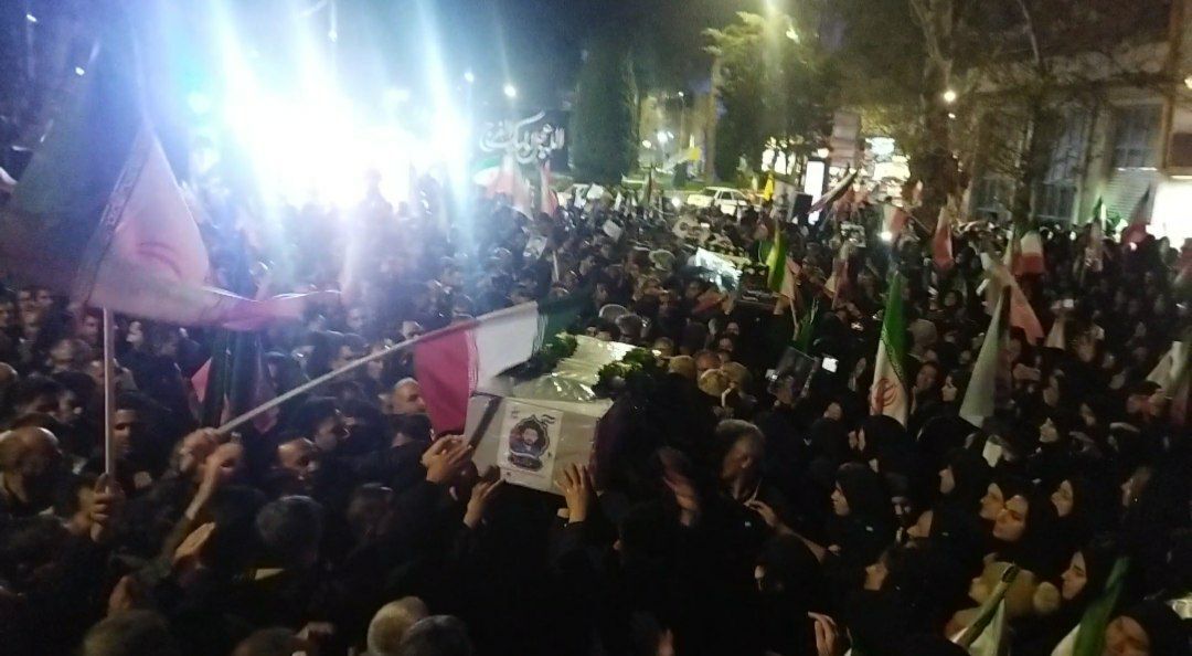 شهدای حادثه شهرک صنعتی خیام  در نیشابور تشییع شدند-۱