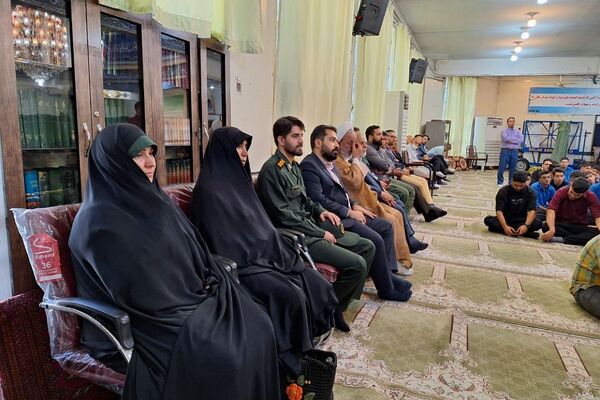  بزرگداشت یاوران مقاومت در مسجد امام حسن مجتبی(ع) ناحیه یک ری