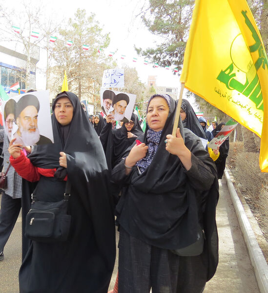 راهپیمایی روز ۲۲بهمن شهرستان بجنورد