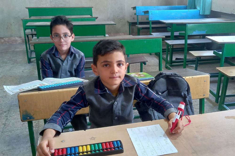 استمرار تلاش‌های دانش‌آموزان دبستان پسرانه عمار در ایام تابستان