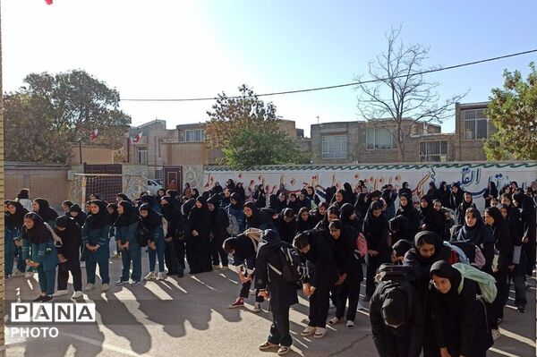 بازگشایی مدرسه شاهد ریحانه در شیروان