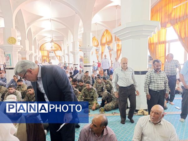 نماز عبادی سیاسی جمعه در شهرستان خلیل آباد