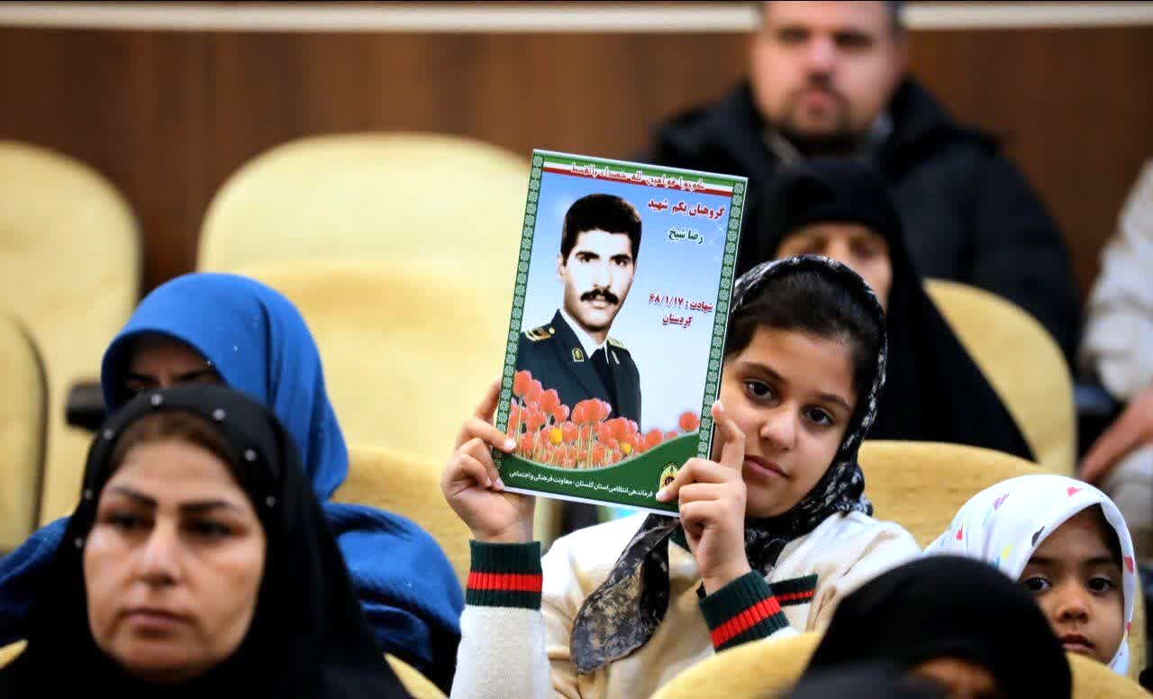 برگزاری یادواره ۳۲۷ شهیدسرافراز انتظامی استان گلستان