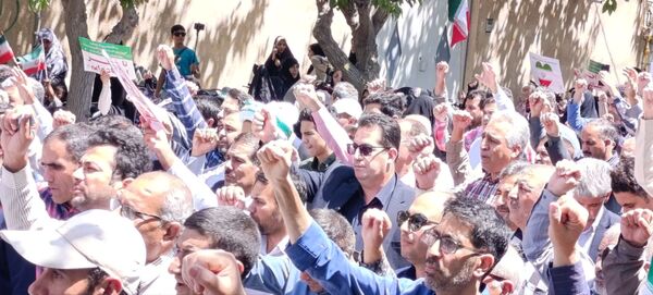 برگزاری راهپیمایی جمعه‌های خشم در بجنورد