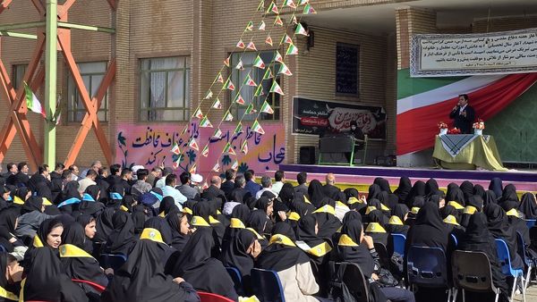 نواخته شدن زنگ مهر، زنگ امید و آینده در مدارس شهرستان نظرآباد 