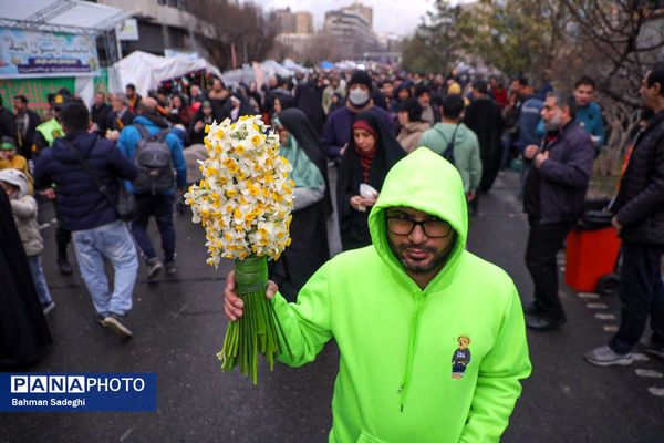 جشن خیابانی نیمه شعبان در تهران