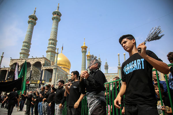 عزاداری اربعین سیدالشهدا(ع) در حرم حضرت معصومه(س)