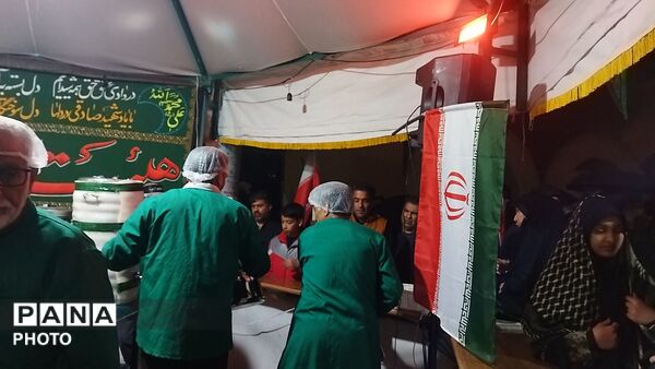 چایخانه هیئت الزهرای نیشابور در پانزدهمین روز از سال ۱۴۰۵