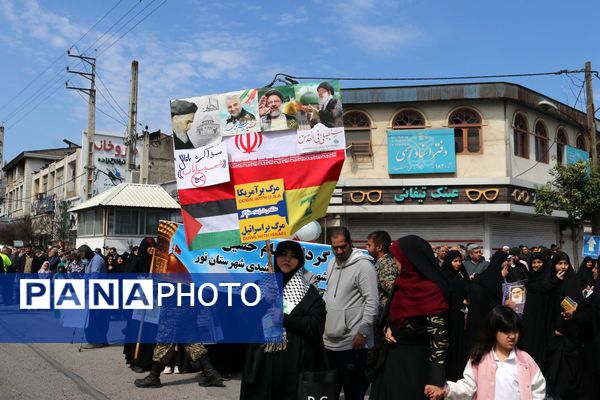 راهپیمایی روز قدس طنین آزادی خواهی برای فلسطین 