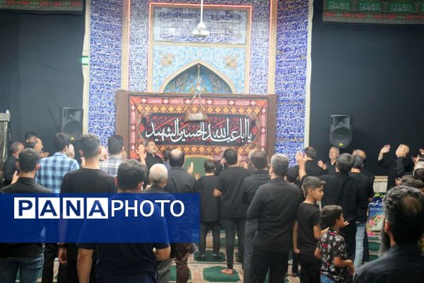 عزاداری ظهر عاشورا در مسجد حضرت صاحب الزمان(عج) مشهد