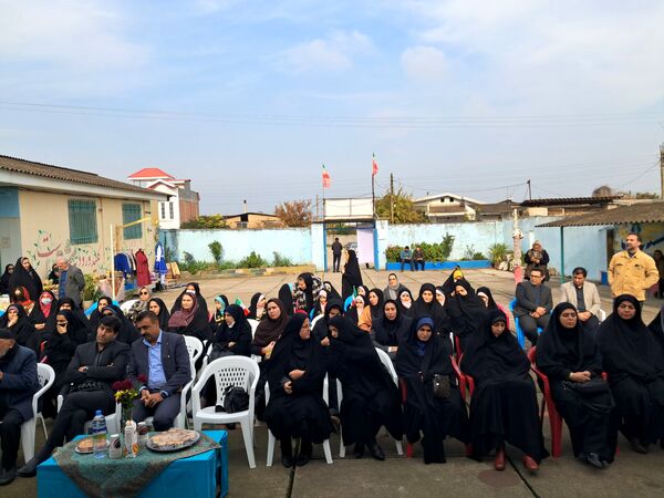 افتتاح مرکز دولتی یادگیری محلی روستای تلوک قائمشهر