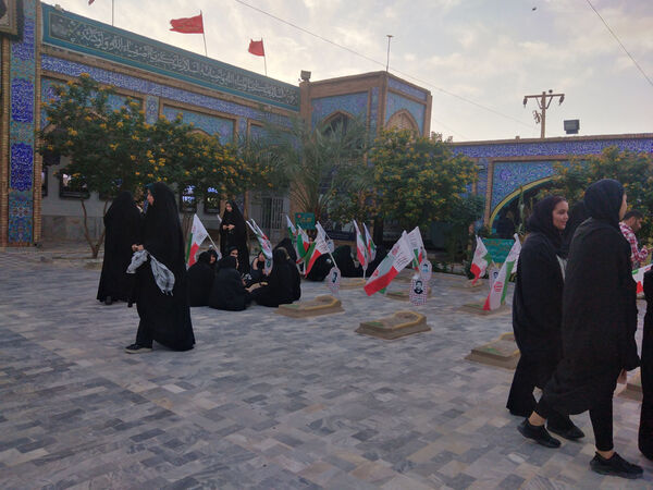 اردوی راهیان نور دختران دانش‌آموز قم