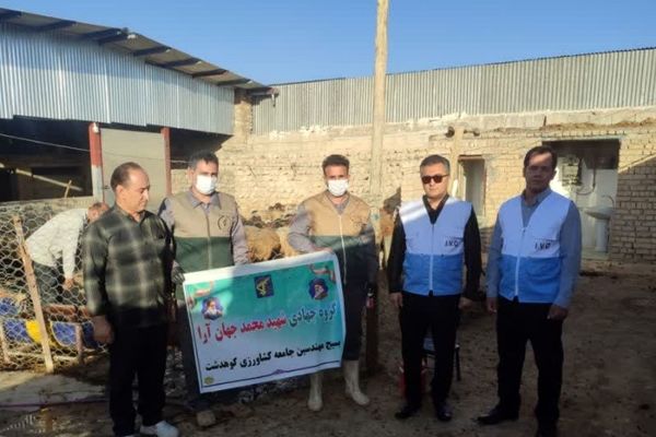 واکسیناسیون گسترده دام و طیور در هفته دفاع مقدس در روستاهای مسیر آزادبخت