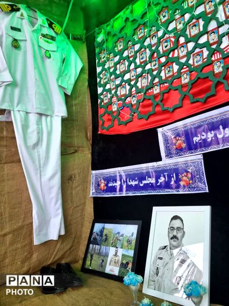 یادبود چهلمین روز شهادت خلبان شهید محمدصادق توانی