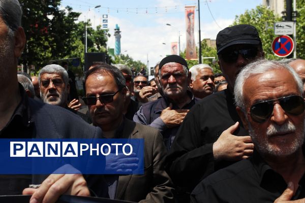 حرکت دسته عزاداری رحلت امام خمینی 