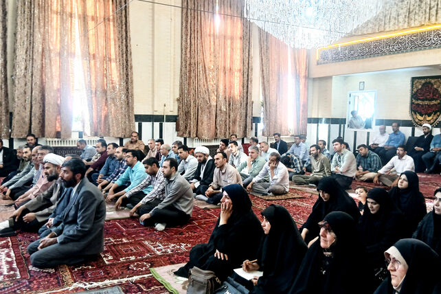 مراسم تکریم فرهنگیان شهرستان بناب با حضور امام جمعه اردبیل