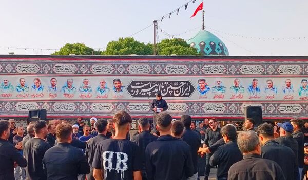 مراسم عزاداران تاسوعای حسینی در اشتهارد 