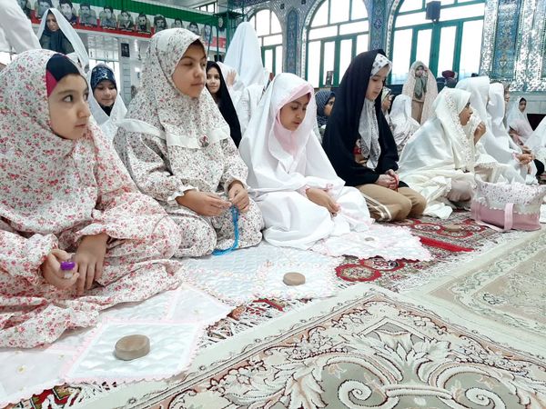 دومین روز از اعتکاف دانش‌آموزی در مسجد امام حسن شهرستان گالیکش