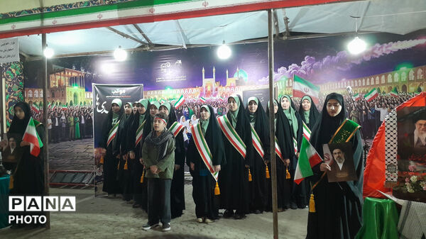 قرار شاهدی‌ها در موکب اداره‌کل آموزش‌وپرورش استان اصفهان