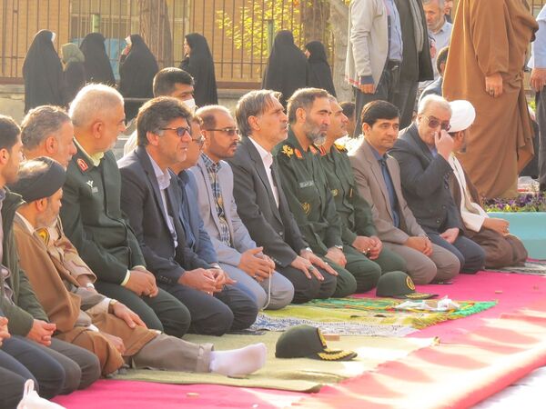 اقامه نماز عید فطر در شهرستان بجنورد 
