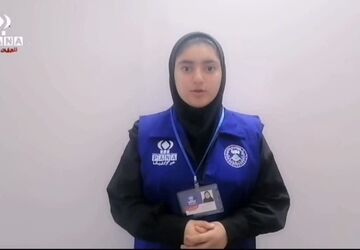 مانور زلزله و ایمنی مدارس در دبیرستان شهید چمران