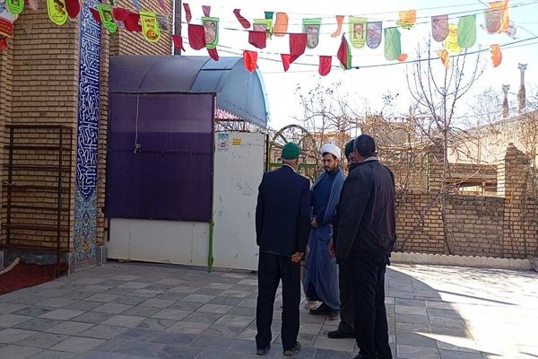 اقامه نماز جمعه در آخرین هفته ماه مبارک شعبان شهر بار نیشابور 