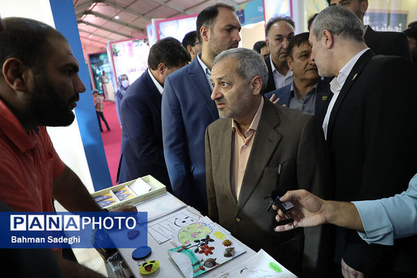 بازدید وزیر آموزش و پرورش از دومین رویداد بین‌المللی الف‌تا