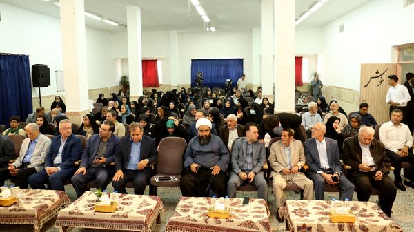 خشت گذاری ۵ پروژه‌ عمرانی منطقه ۵ آموزش و پرورش شهر تهران
