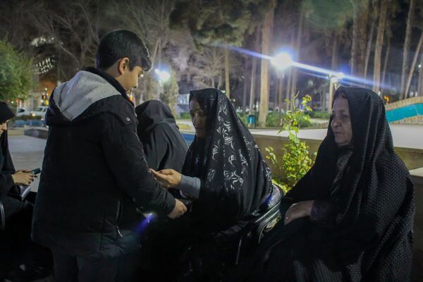 برپایی شانزدهمین موکب شهدایی گروه جهادی قاصد شهدا