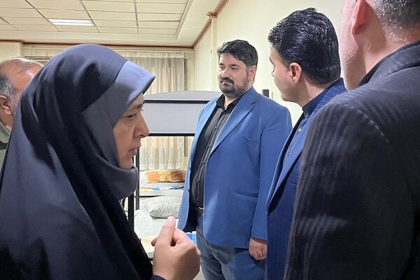 بازرسی مکان برگزاری رقابت‌های ورزش دانش‌آموزی در منطقه رودهن توسط مسئولان اداره‌کل شهرستان‌های تهران