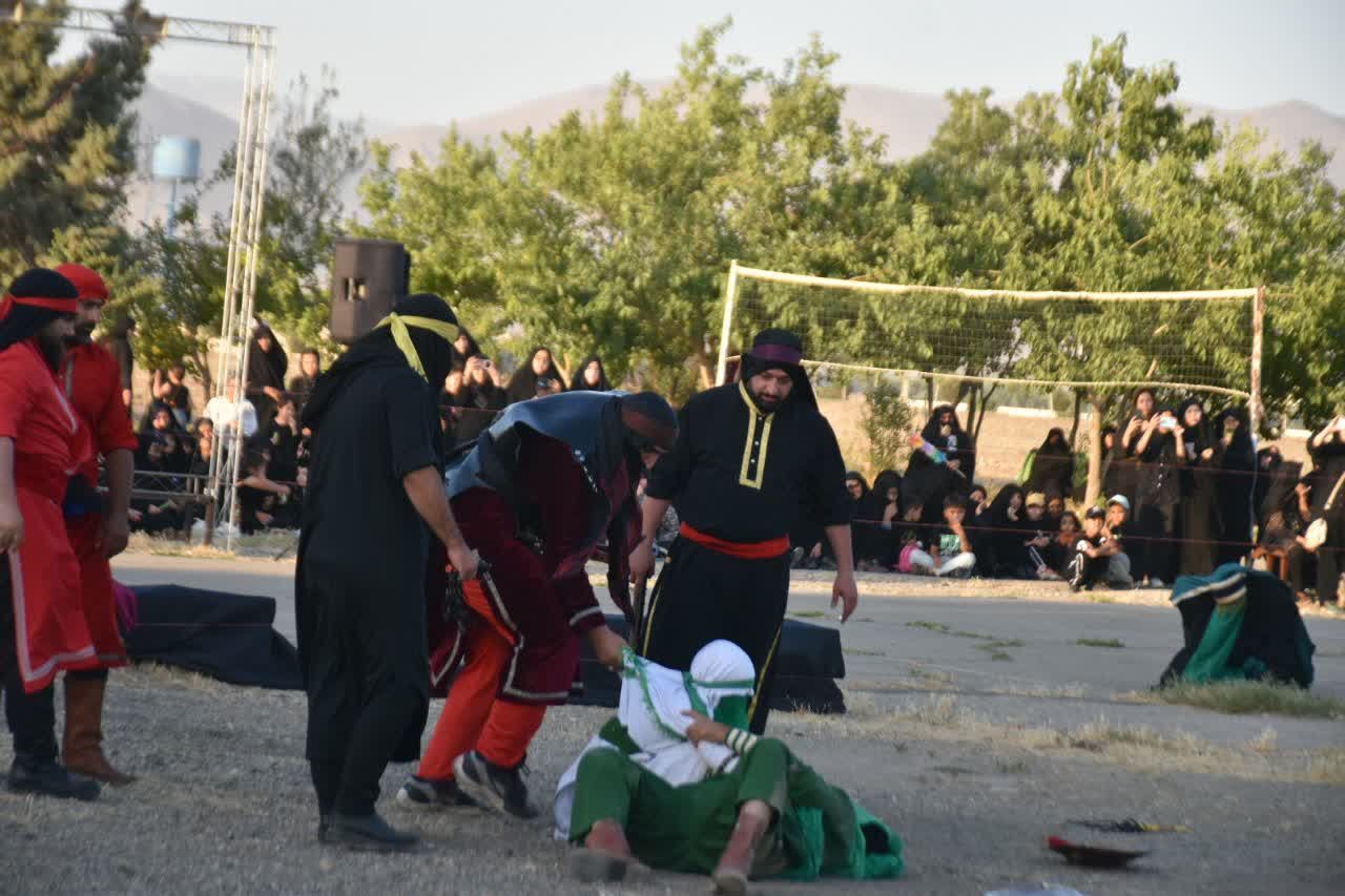 نمایش تعزیه در مهستان