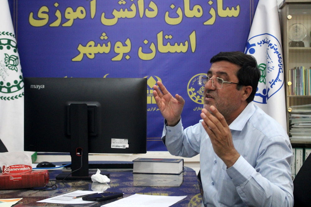 جلسه هم‌اندیشی سازمان دانش‌آموزی استان بوشهر