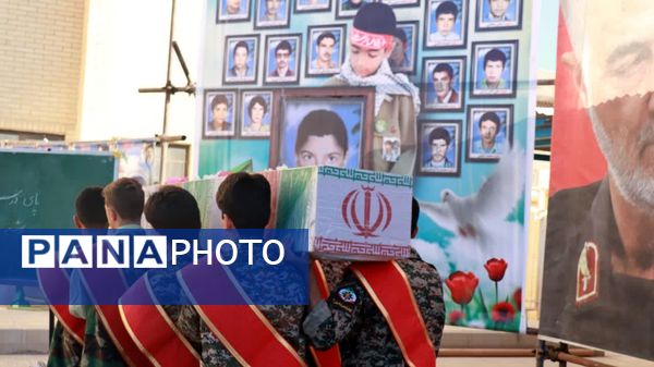 میزبانی باشکوه مدارس شهرستان میبد از شهید زهرایی تبار